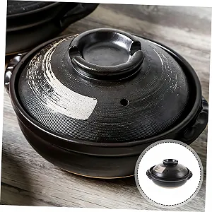 Горшочек для тушения Керамический энергосберегающий стойкий к кислотам и щелочам 500 мл synthetic.ua - Фото 1