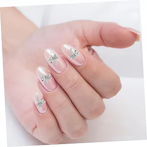 Украшение для ногтей WOONEKY 3D Подвеска для ногтей Стрекоза Аксессуары для ногтей Бабочка Голова леопарда, 20 шт synthetic.ua - Фото 1