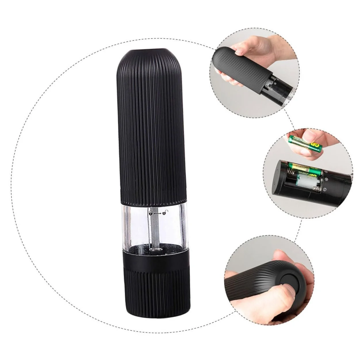 Електрична кавомолка Cabilock Black, фото №5 Електрична кавомолка Cabilock Black, фото №5