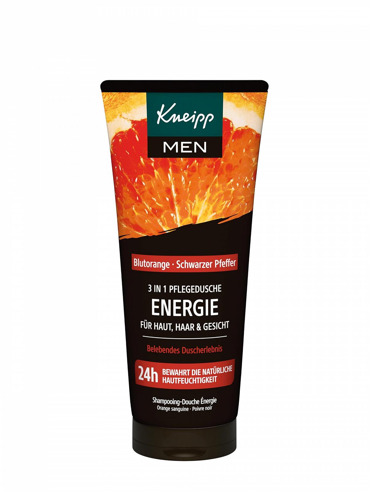 Аромагель для душу Kneipp For Men 2.0 2-в-1 для тіла та волосся 200 мл, фото №1