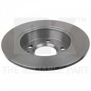 Гальмівний диск NK 202546 для FORD SEAT VW, задня вісь synthetic.ua - Фото 1