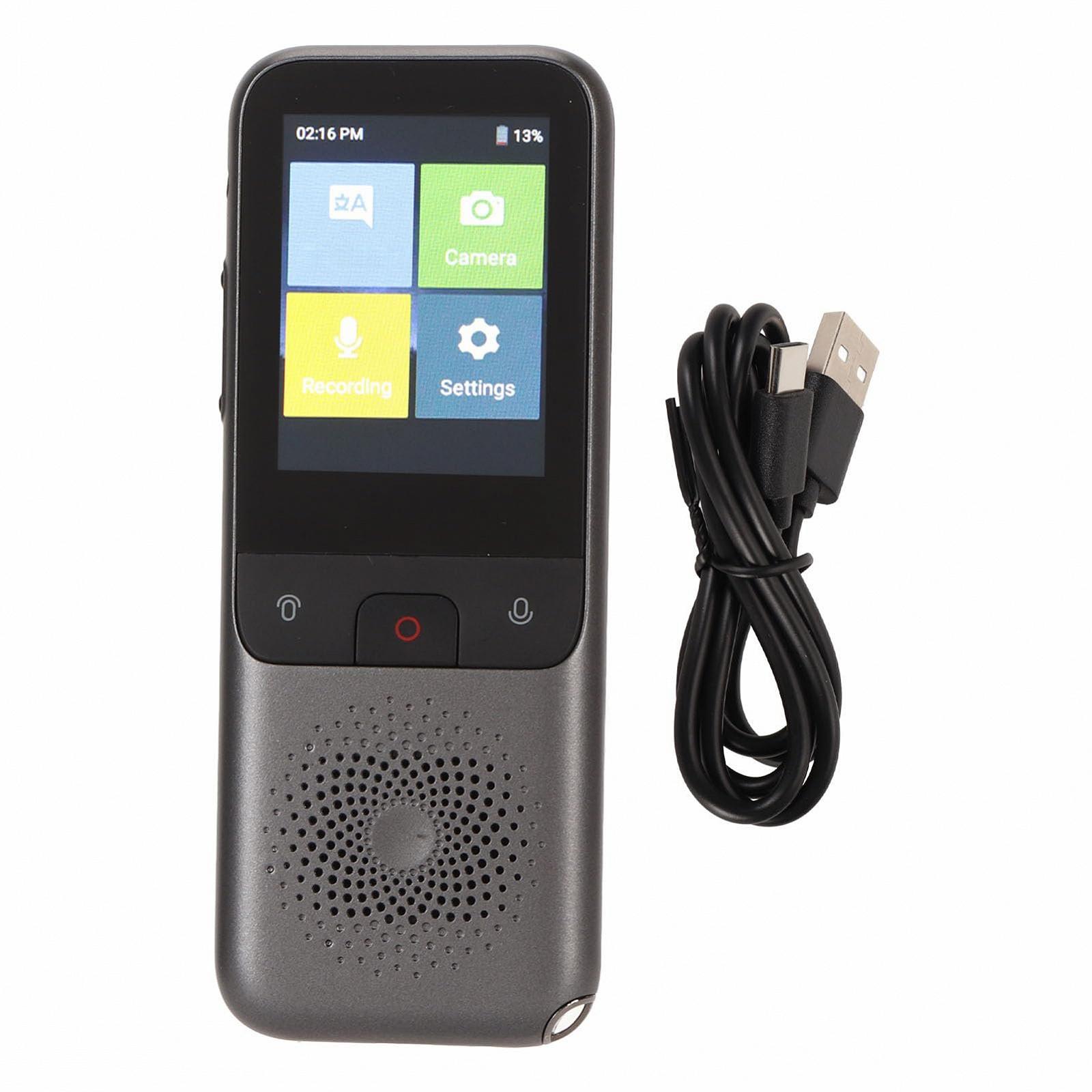 Устройство для перевода VBESTLIFE, 112 онлайн и 10 оффлайн языков, карманный, два микрофона, камера 5 Мп, фото №7