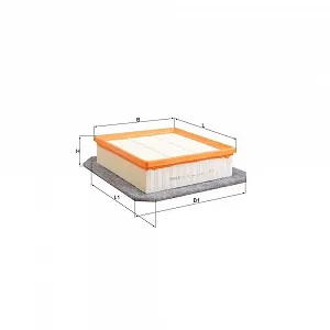 Воздушный фильтр KNECHT LX 3061 для GMC OPEL VAUXHALL GENERAL MOTORS - Фото 1