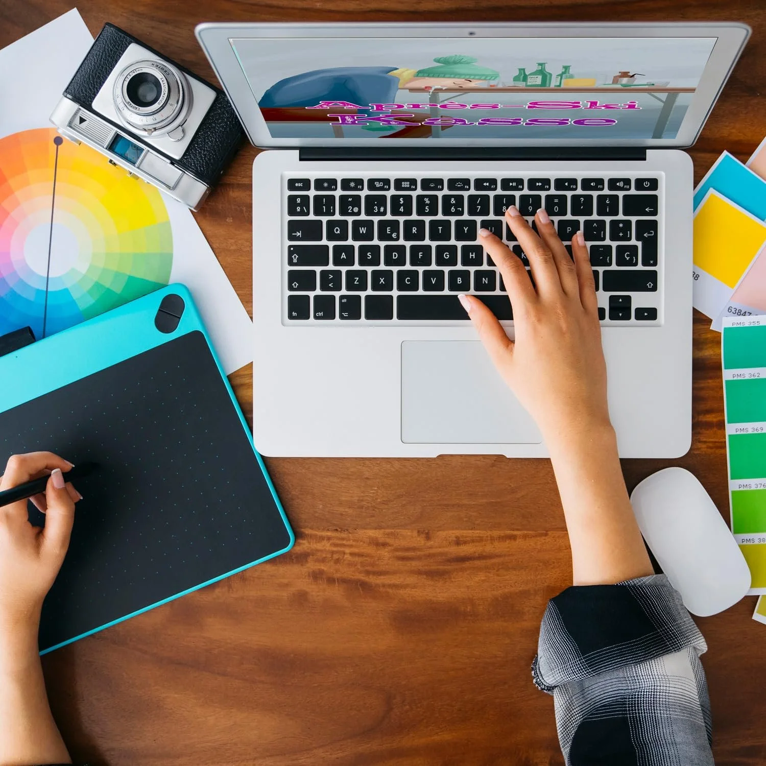 Скарбничка дерев'яна Après-Ski Cashier із кумедним мотивом, фото №8