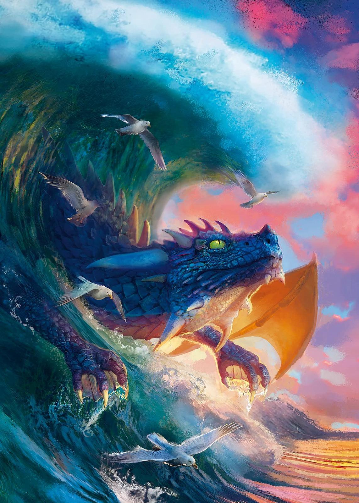 Пазл Ravensburger 17391 Dragon Race 1000 деталей 50 x 50 см от 14 лет, фото №1