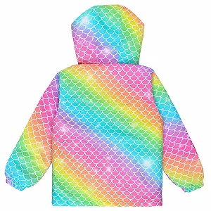 Куртка дощова OlyPegic для дівчат, водонепроникна, з капюшоном synthetic.ua - Фото 1