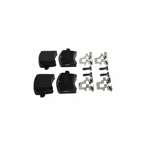 Комплект тормозных колодок, дисковый тормоз BOSCH 0 986 494 637 для AUDI SEAT SKODA VW synthetic.ua - Фото 1