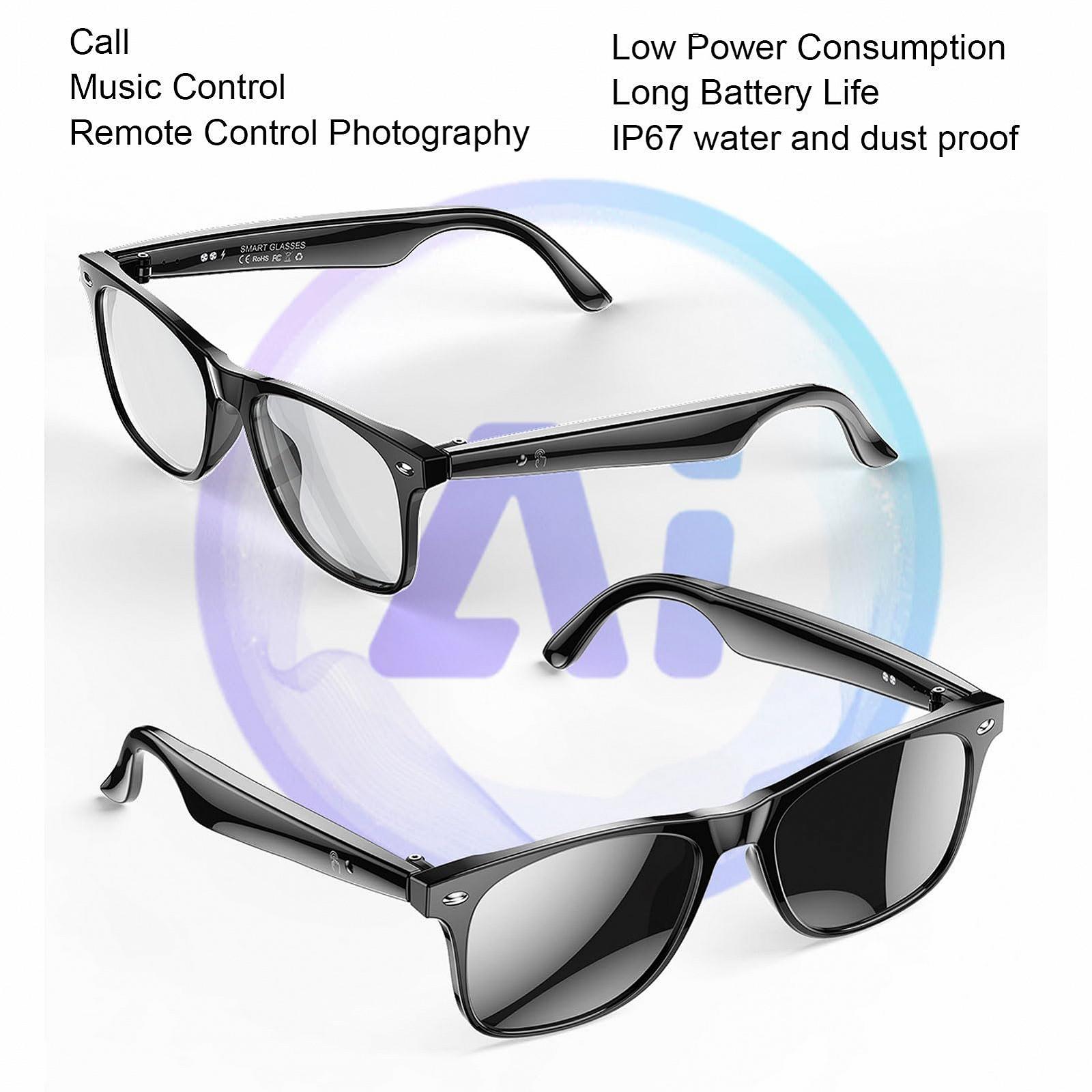 Умные очки-переводчик Bluetooth Водонепроницаемые 163 языка Поддержка приложений, фото №8