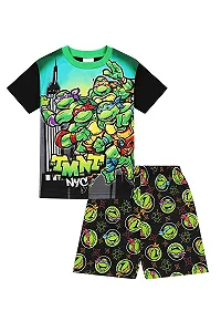 Комплект короткой пижамы Teenage Mutant Ninja Turtles для мальчиков - Фото 1