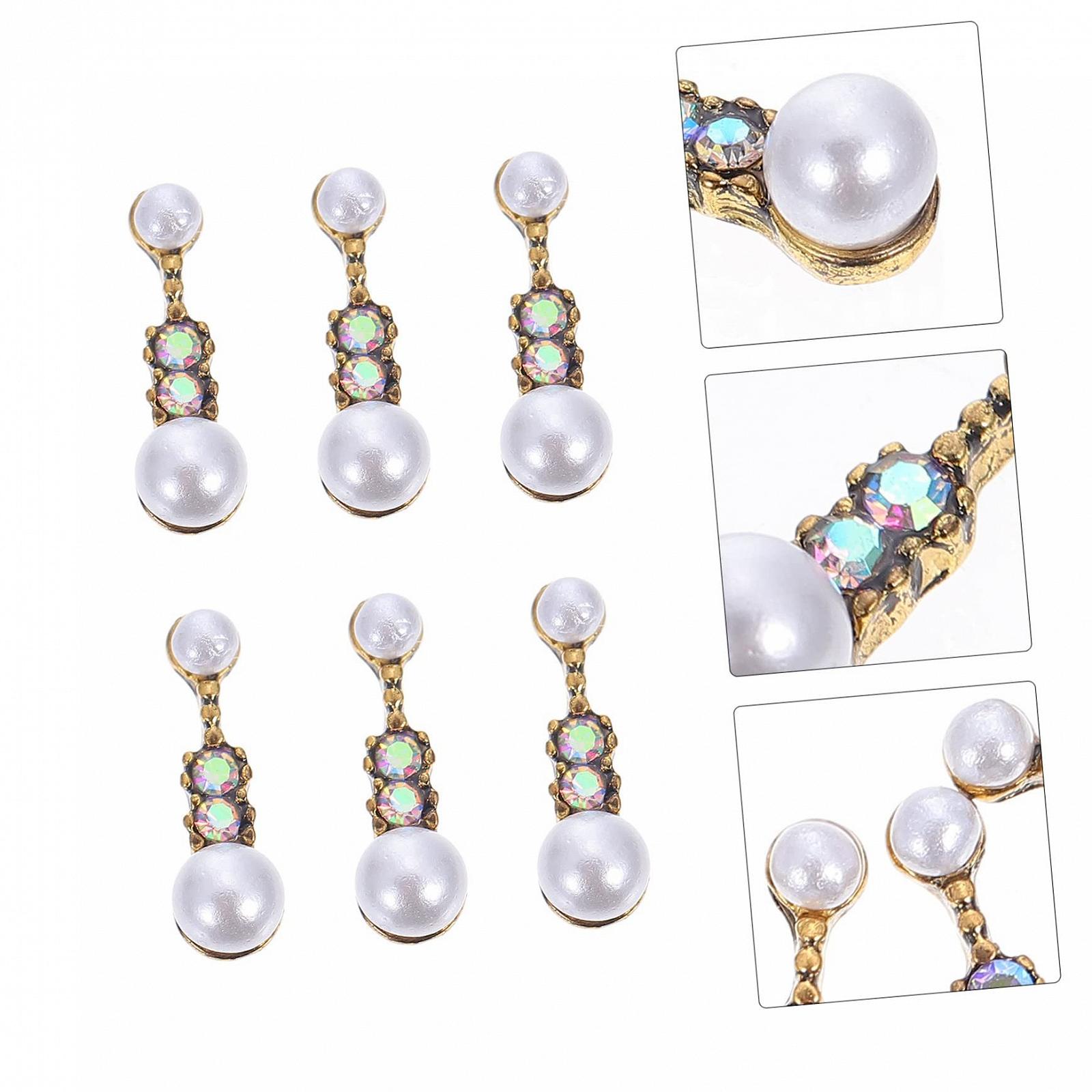 Аксессуары для маникюра Beavorty 20 штук, металлические декоративные украшения для ногтей для женщин, фото №3