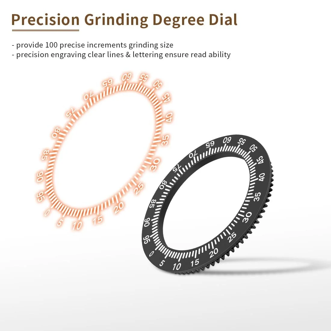 Кавомолка Eureka Mignon Регулювальне колесо налаштування помелу, фото №4