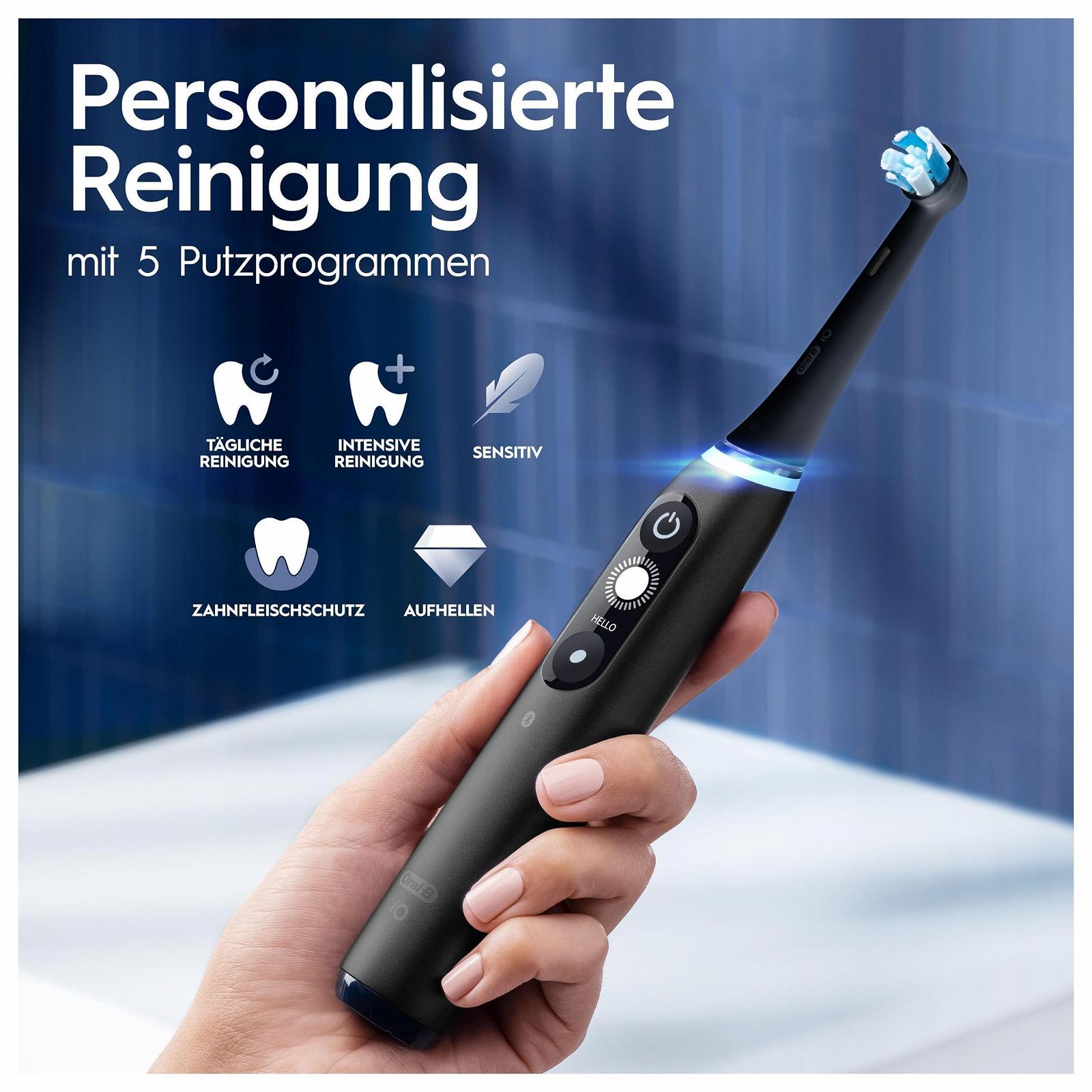 Зубная щетка электрическая Oral-B iO Series 7 Black Onyx, фото №8