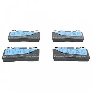 Комплект тормозных колодок дискового тормоза ATE 13.0460-4879.2 для PORSCHE VAG передняя ось synthetic.ua - Фото 1