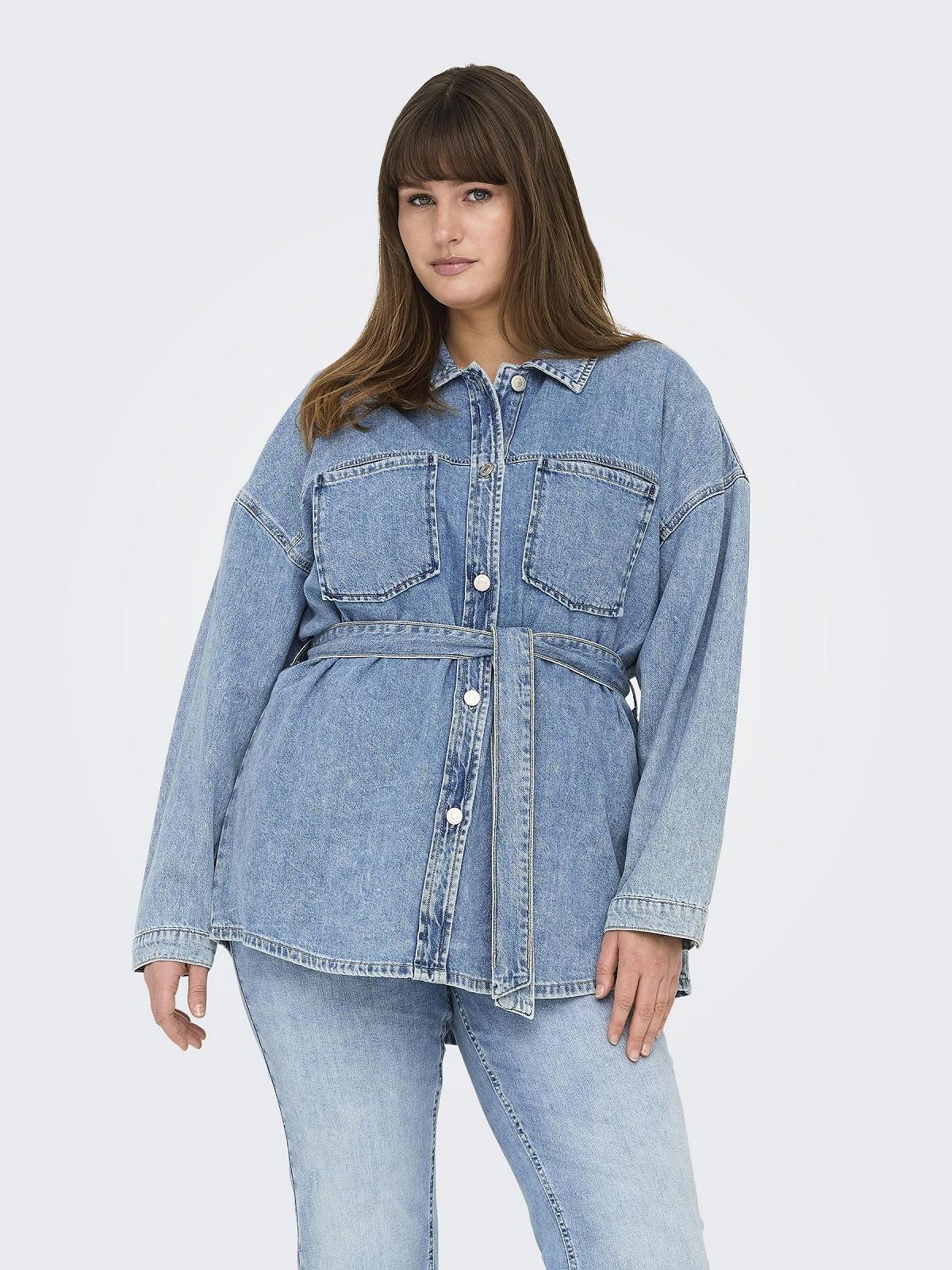 Джинсовая куртка CARMAKOMA Carsophia Джинсовая, фото №4 Джинсовая куртка CARMAKOMA Carsophia Джинсовая, фото №4