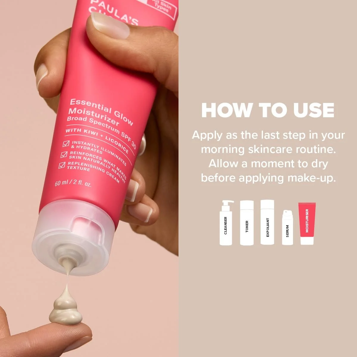 Денний крем Paula's Choice Defense Glow SPF 30 Мінеральний із Zinc Oxide та Argan Oil Зволожувальний проти зморщок 60 мл, фото №4 Денний крем Paula's Choice Defense Glow SPF 30 Мінеральний із Zinc Oxide та Argan Oil Зволожувальний проти зморщок 60 мл, фото №4