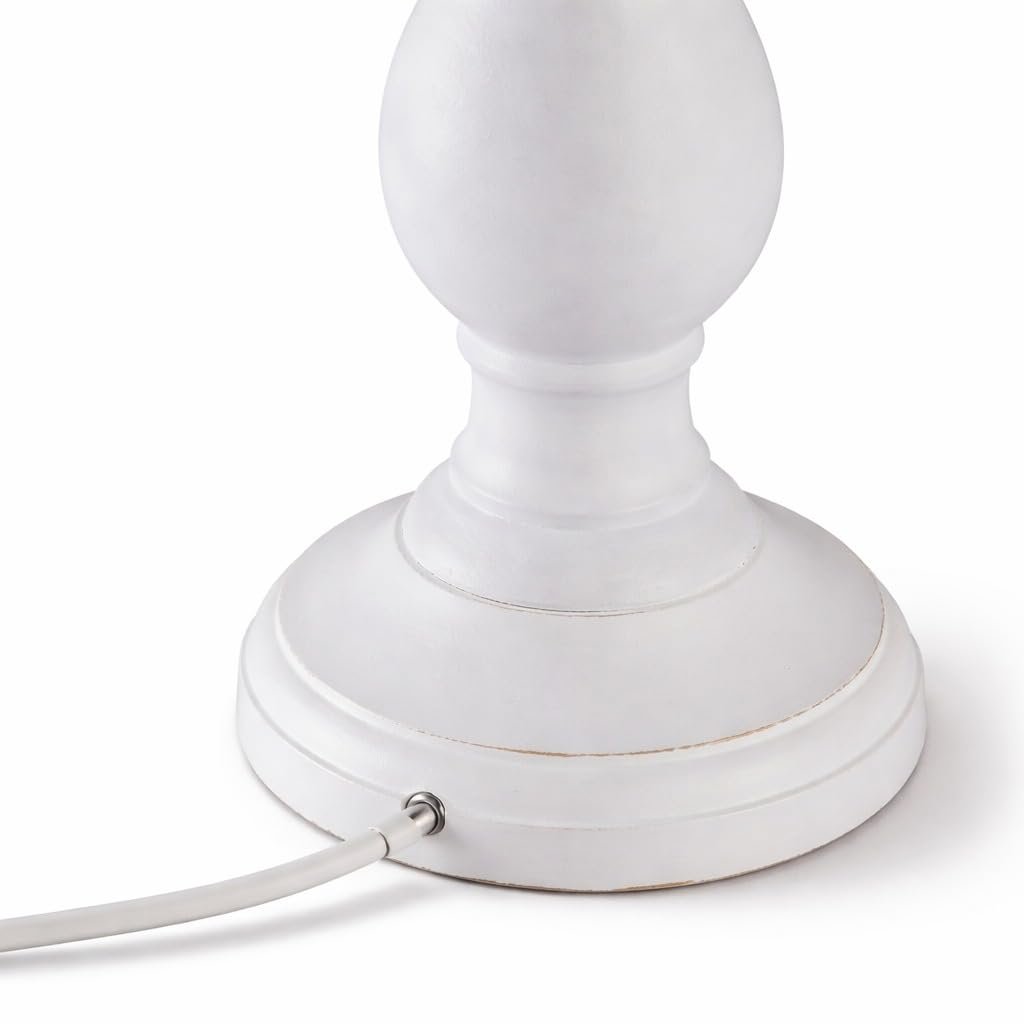 Настільна лампа (основа) DRULINE Кераміка / Дерево Біла E14 11 x 30 x 11 см 220-240 В 50 Гц макс. 40 Вт, фото №9