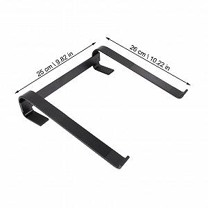 Подставка для ноутбука из алюминиевого сплава, регулируемая по высоте, портативная подставка для ноутбука, эргономичный дизайн для улучшения осанки и снятия давления synthetic.ua - Фото 1