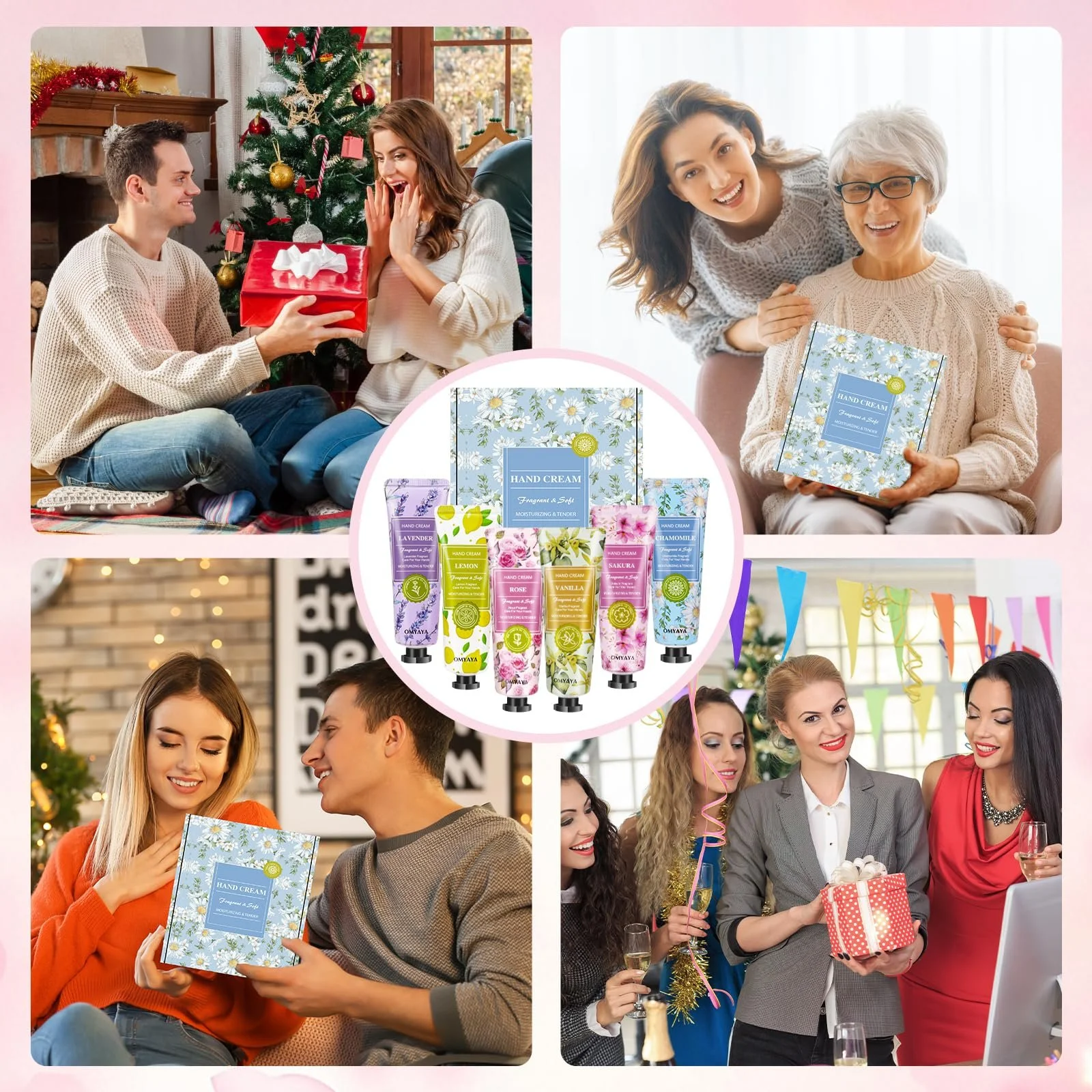 Крем для рук Набір мініподарунків, 36 шт. Зволожуючий крем для рук, 1080 мл, фото №7 Крем для рук Набір мініподарунків, 36 шт. Зволожуючий крем для рук, 1080 мл, фото №7