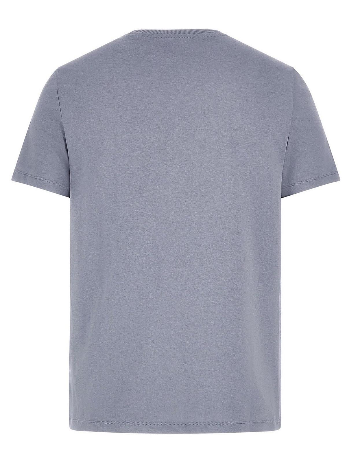 Мужская футболка GUESS Eco Mosaic Logo Tee - Серый - L, фото №3