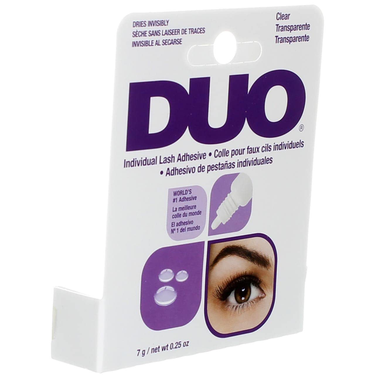 Клей Duo Individual Lash Adhesive Прозрачный 0.25oz, фото №3 Клей Duo Individual Lash Adhesive Прозрачный 0.25oz, фото №3