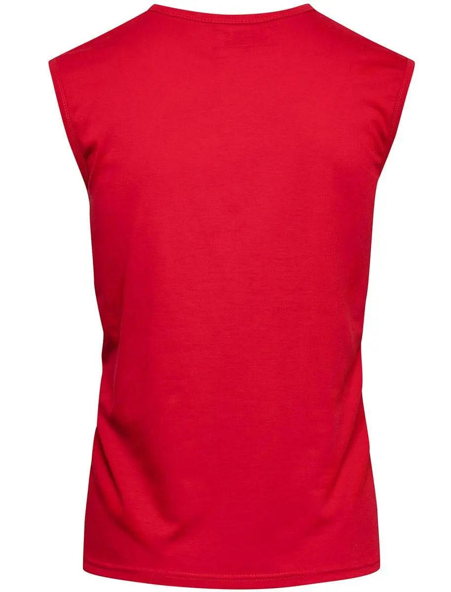 Мужская футболка Recea - Красно-черная - L, фото №2