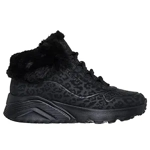 Кроссовки Skechers UNO Lite Cosy Leopard для девочек synthetic.ua - Фото 1