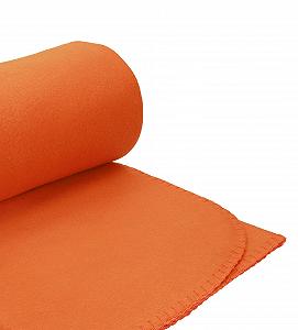 Флісова Покривало Betz 4 шт. 130 см x 170 см Помаранчевий synthetic.ua - Фото 1