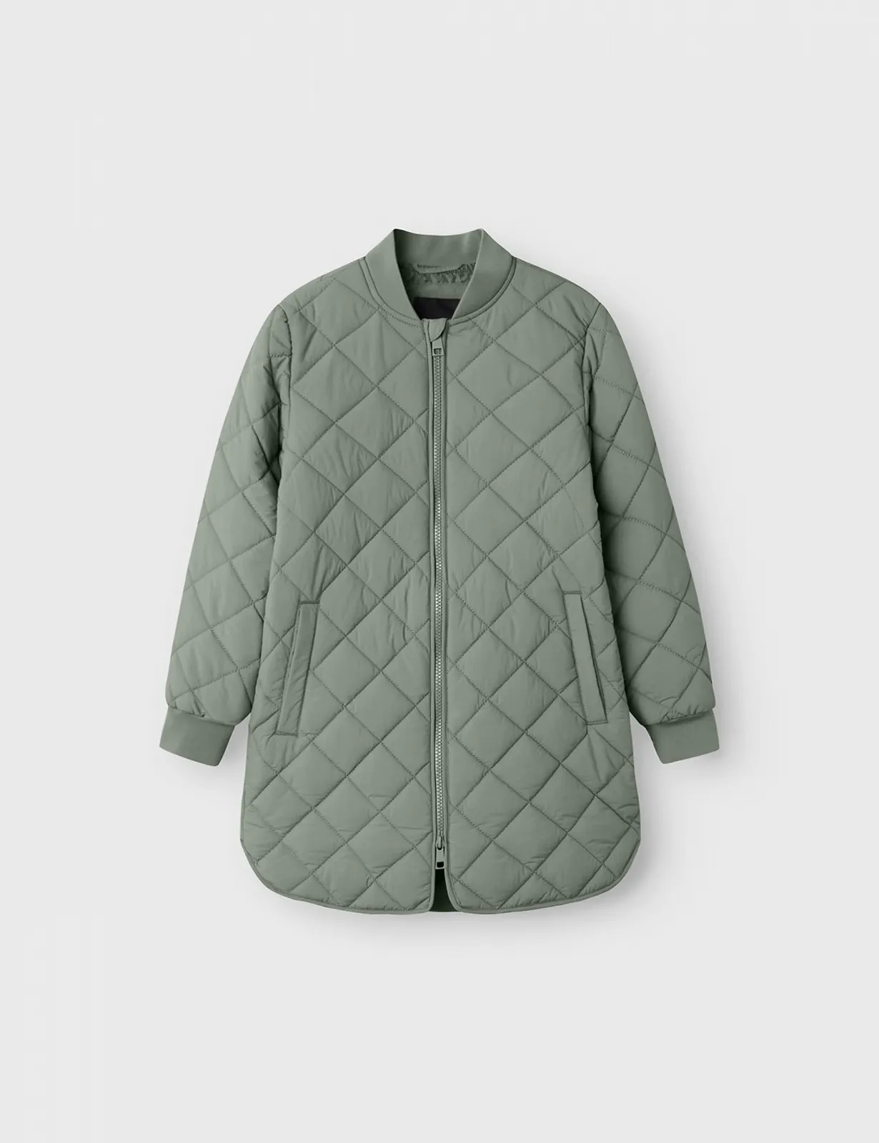 Куртка Name it Nkfmarlin Quilt Long Tb для дівчаток, фото №3