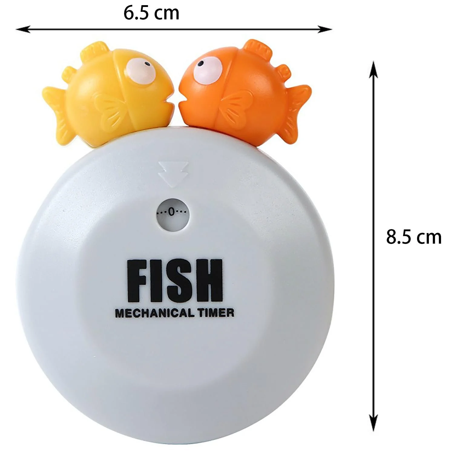 Таймер кухонный механический магнитный syiyunran Bubble Fish Серый, фото №2 Таймер кухонный механический магнитный syiyunran Bubble Fish Серый, фото №2