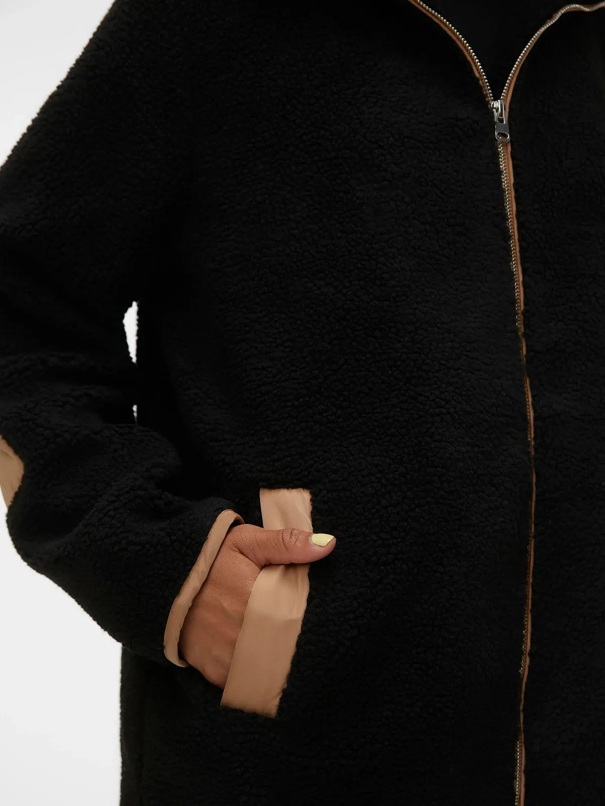 Жіноче пальто Teddy Fur VERO MODA VMLUNE, фото №6 Жіноче пальто Teddy Fur VERO MODA VMLUNE, фото №6