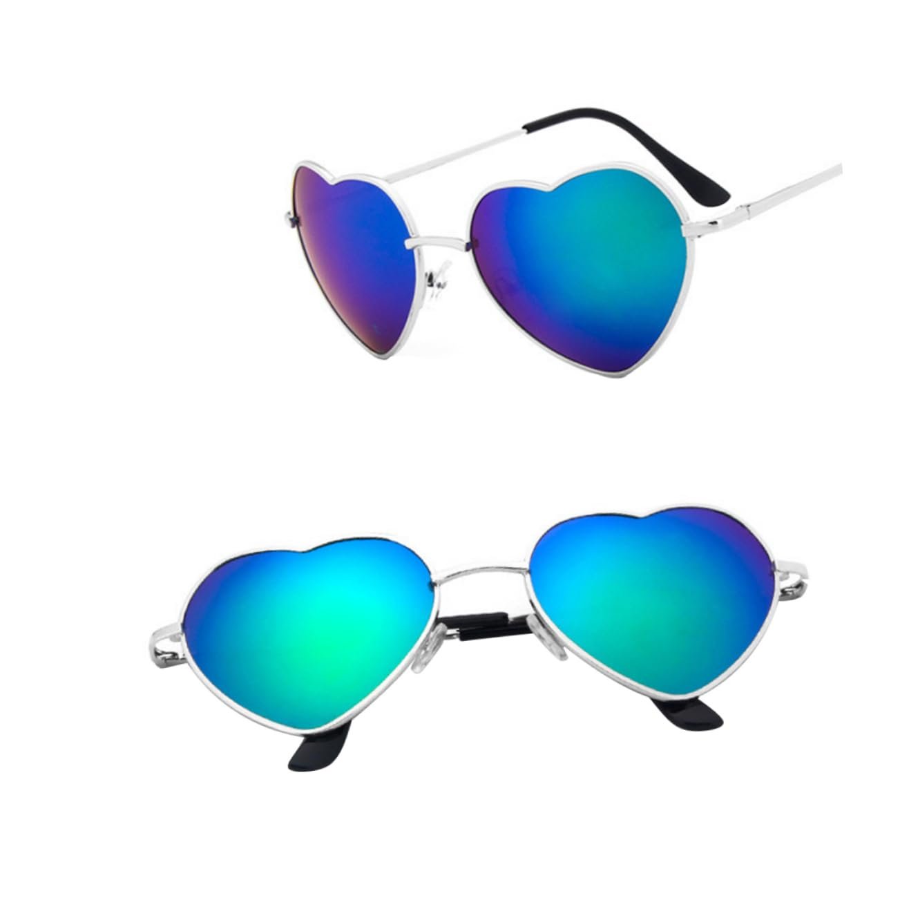 Сонцезахисні окуляри PACKOVE 3St Mode Amor Retro-серце Колір невідомо, фото №5