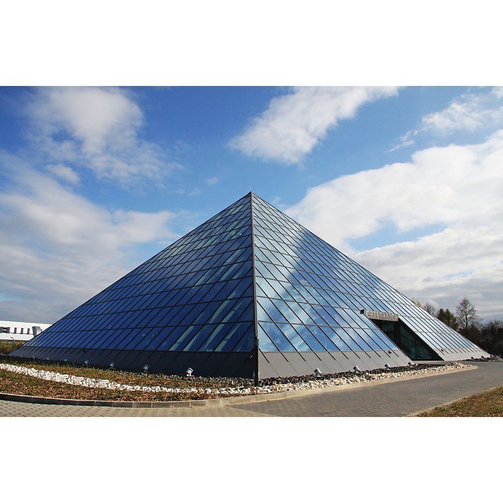 Ваза для фруктов Honeycomb D 23.5 см, высококачественное стекло, современный, вневременный стиль., фото №9