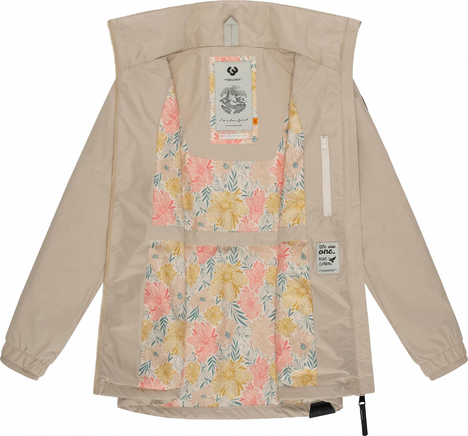 Переходная куртка Ragwear Tacy YOUMODO Легкая Женская Короткая Куртка для активного отдыха Водонепроницаемая и дышащая со шнурком на талии и воротником-стойкой,, фото №5