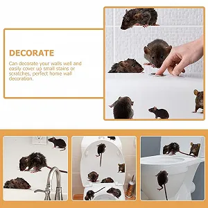 Настільні наклейки Amosfun Щури ПВХ 2 аркуші synthetic.ua - Фото 1