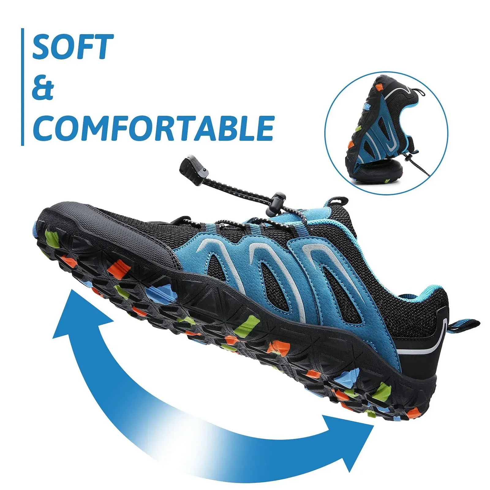 Трекинговые ботинки Littleplum для мальчиков, детские ботинки для босоног, дышащие, нескользящие, для активного отдыха, для трейлраннинга, фото №5