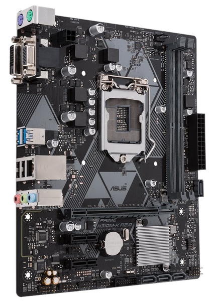 Материнская плата Asus Prime H310M-K R2.0, s-1151, mATX, 2xDDR4, фото №3
