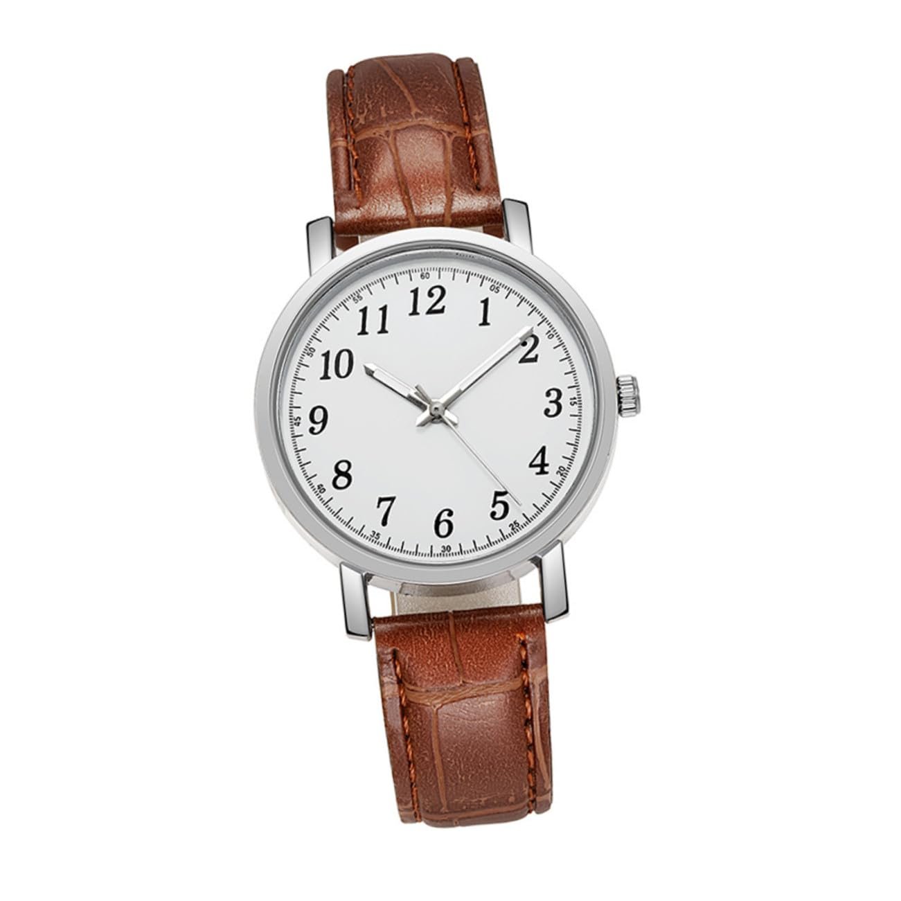 Годинник жіночий PartyKindom з шкіряним ремінцем, фото №1 Годинник жіночий PartyKindom з шкіряним ремінцем, фото №1