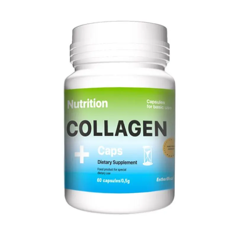 Для суставов и связок EntherMeal Collagen 60 капсул, фото №1