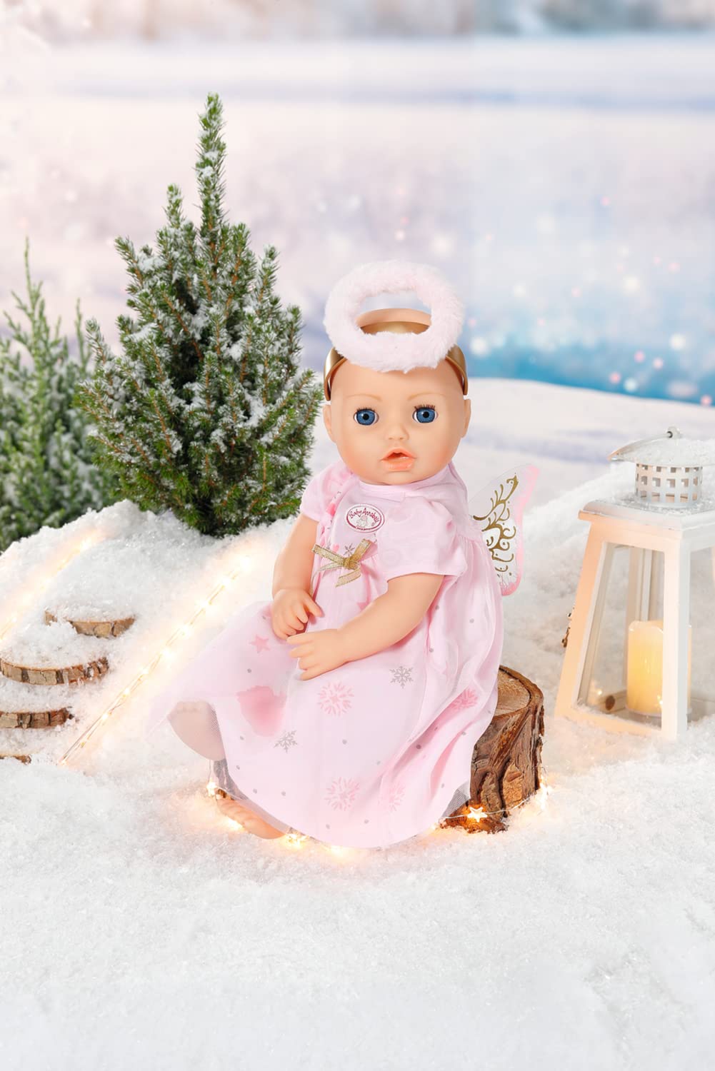 Сукня з крилами та бантами Zapf Creation Baby Annabell Різдвяне для ляльок 43 см, фото №2