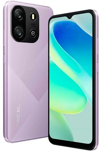 Смартфон 6.56" Blackview Oscal FLAT 1C 2/32Gb 4G 2-SIM 8/5Мп 8 ядер Android 13 Crystal Purple, фото №1