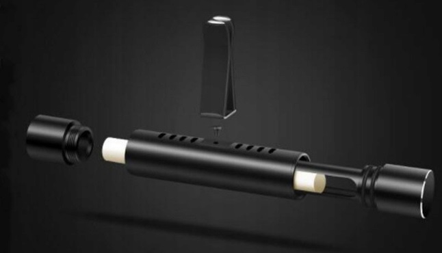 Ароматизатор в автомобиль LanXin освежитель воздуха машину 3 сменных картриджей Черный, фото №5