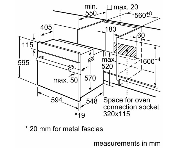 Электрическая духовка Bosch HBJ517SG0R, фото №6