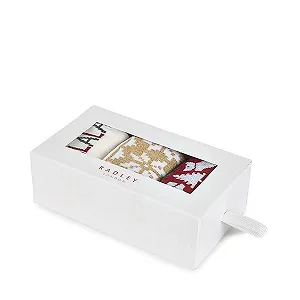 Носки RADLEY Набор Multi 3 Пары Женские носки в подарочной коробке One Size в Черный, Черный, One Size, black - Фото 1