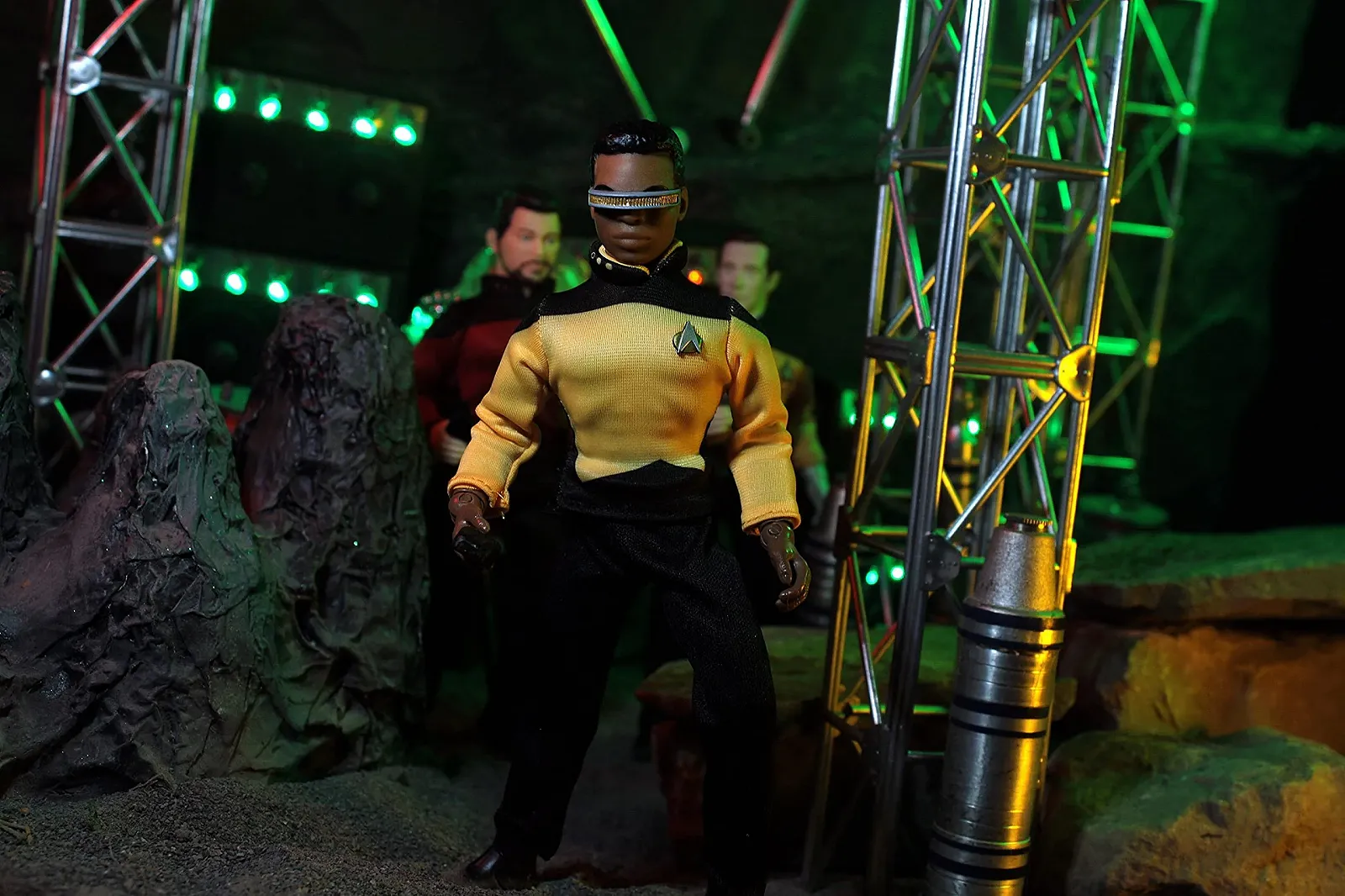 Фігурка Mego Star Trek Geordi La Forge 20 см 14 точок артикуляції, фото №10