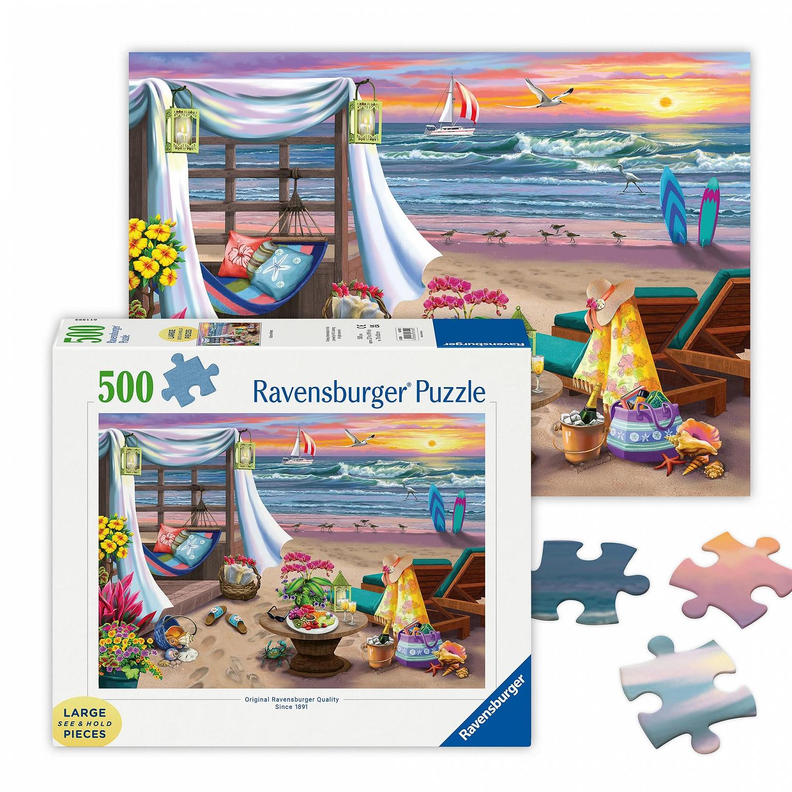 Пазл Ravensburger Cabana Retreat 500pLF 500 елементів, фото №1