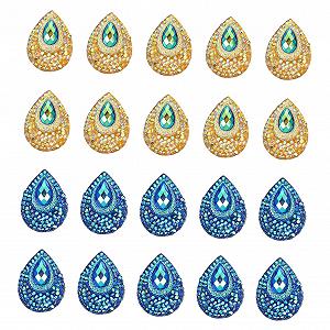 Стрази COHEALI Краплеподібної форми 300 шт. - Фото 1