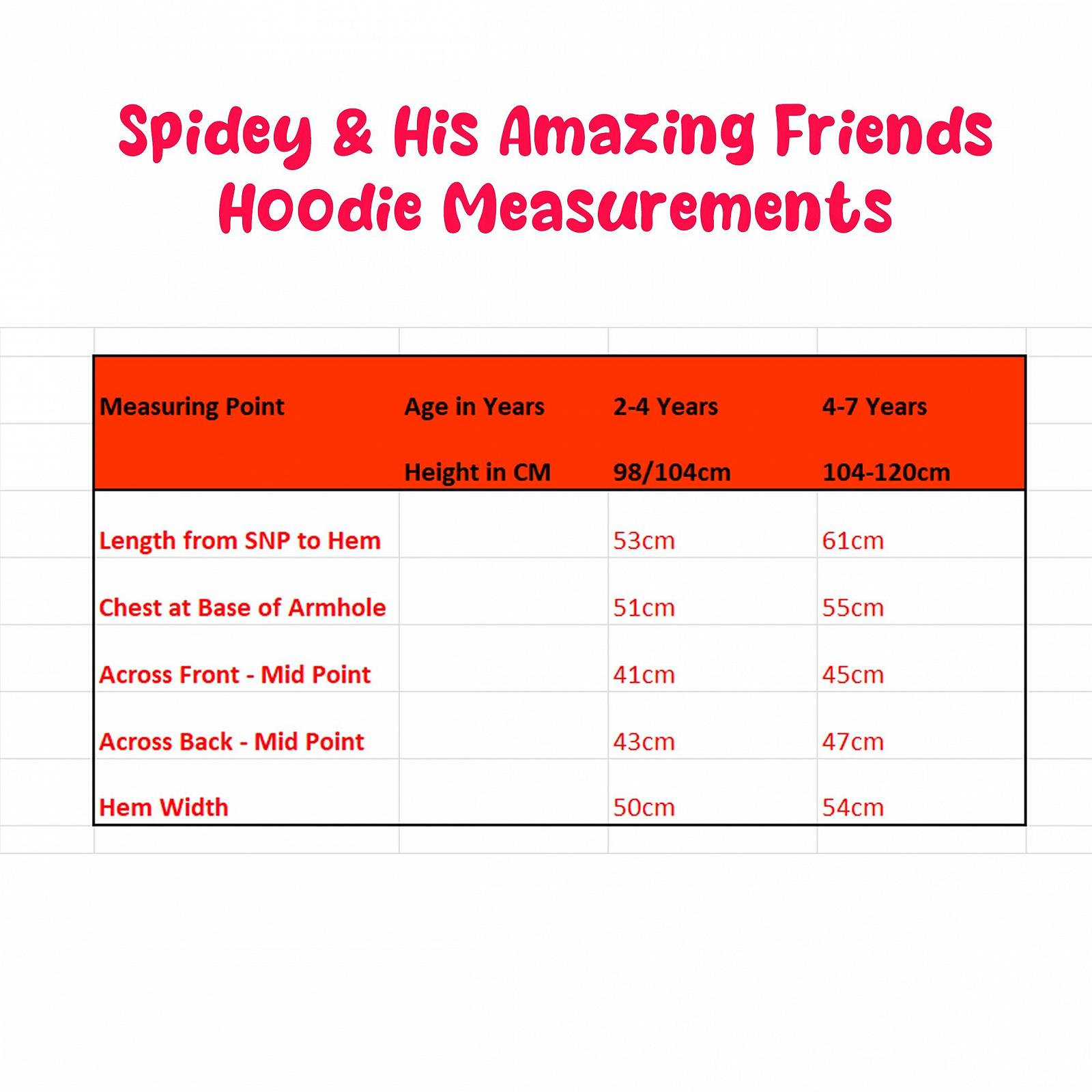 Толстовка з капюшоном Marvel Spidey Spiderman для хлопчиків, фото №5