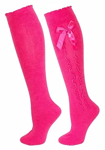 Костюмные гольфы с бантом для женщин для дирндля и кожаных брюк - Красивые чулки в различных цветах - 39/42 - Фото 1