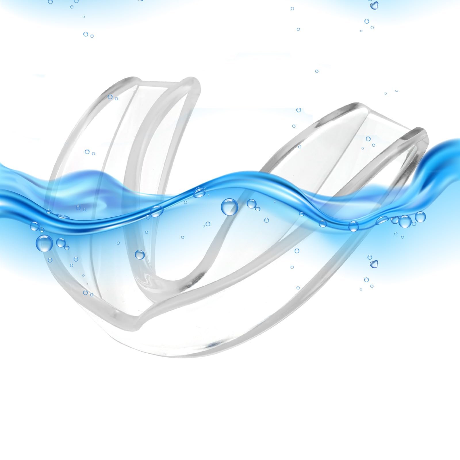 Нічна шина від бруксизму, набір 4 шт, багаторазова, для запобігання бруксизму, покращує сон (2S + 2L), фото №7