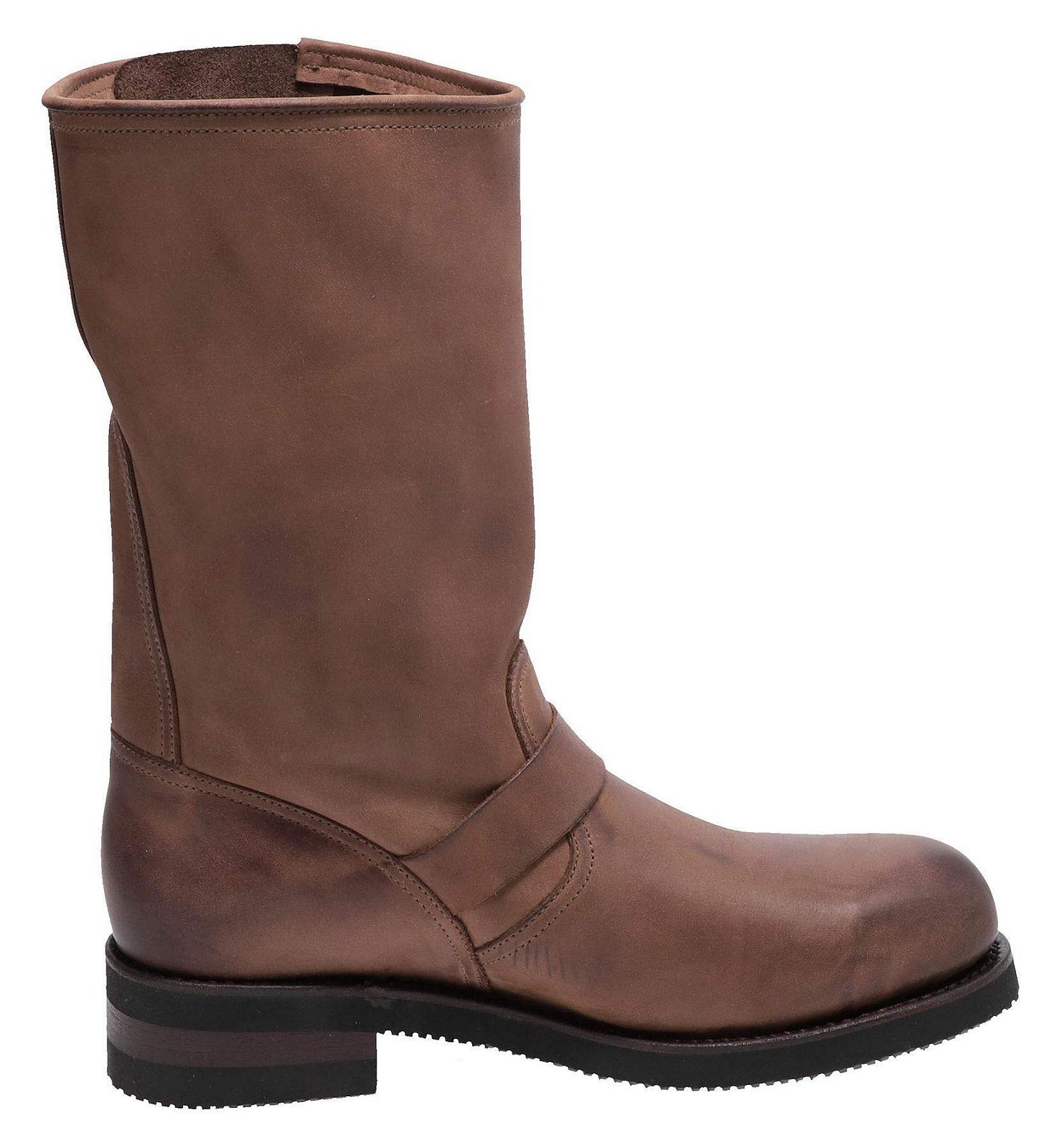 Чоботи Biker Boots FB Fashion ANIBAL Сталевий Носок Коричневий, фото №6